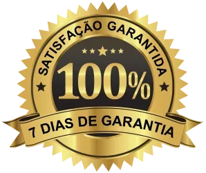 Satisfação garantida: 7 dias de garantia